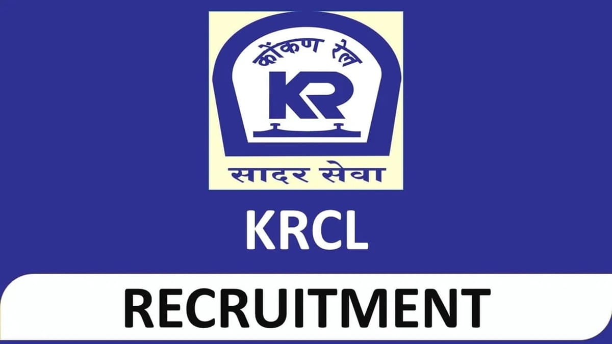 KRCL Recruitment 2023: Check Post, Eligibility and Other Important Details