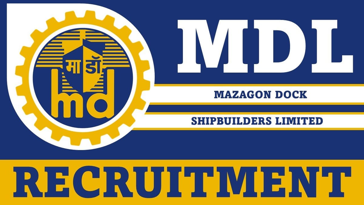 MDL Recruitment 2023: Salary up to 280000, Check Posts, Qualification and Other Details