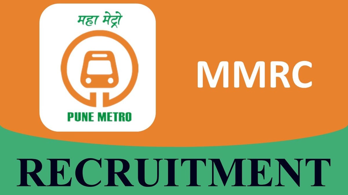 MMRC Recruitment 2023: Monthly Salary up to Rs. 340000, Check Post, Eligibility, Other Details