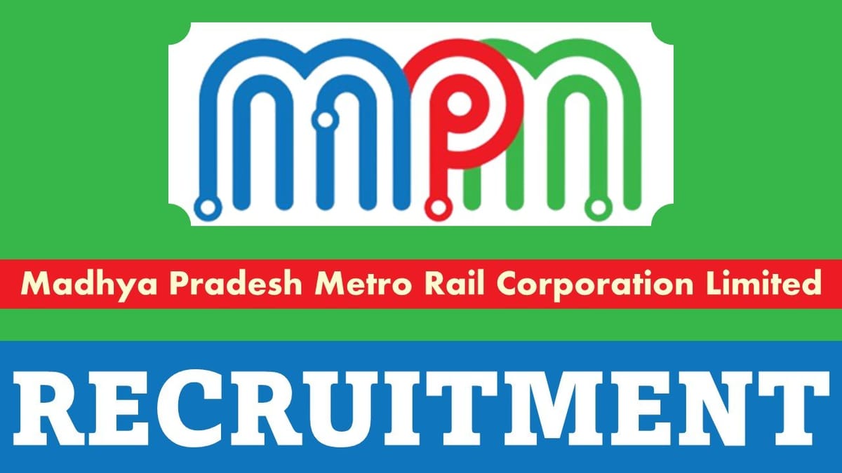 MPMRCL Recruitment 2023: Salary up to 280000, Check Posts, Qualification and Other Details