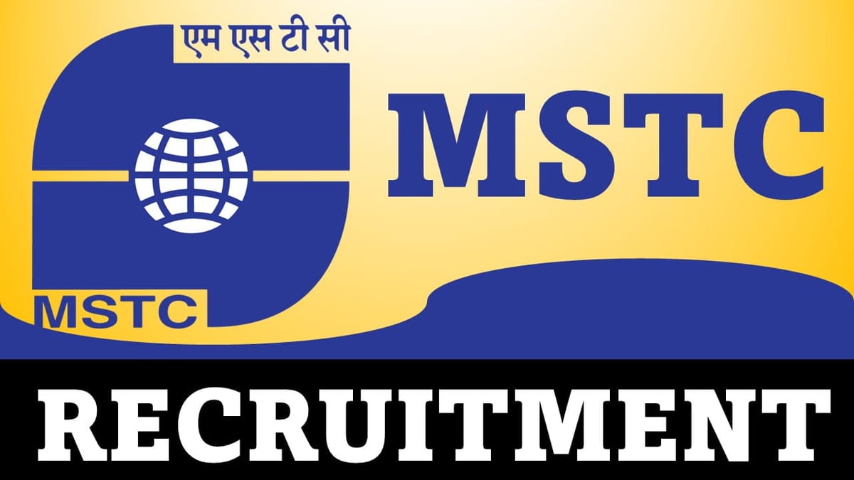 MSTC Recruitment 2023 for 63 OSD Posts: Check Posts Details and How to Apply