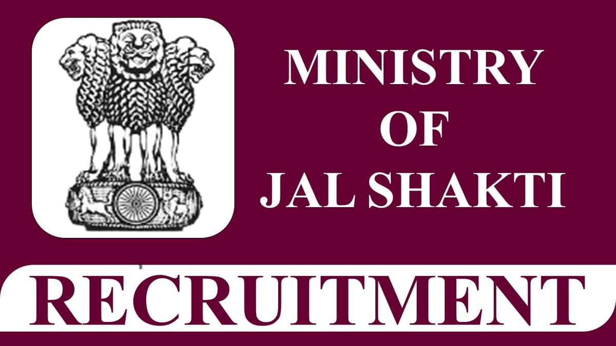 Ministry of Jal Shakti Recruitment 2023: Monthly Salary up to Rs. 216600, Check Post, Eligibility and How to Apply