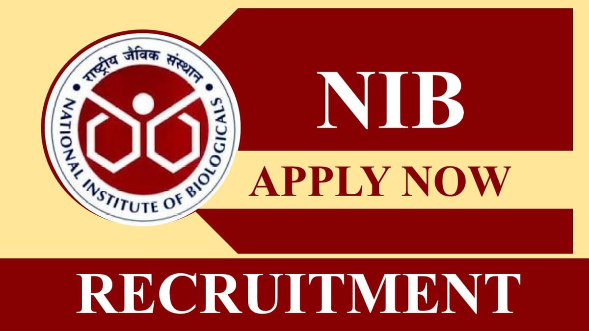 NIB Recruitment 2023: Monthly Salary Up to 215900, Check Posts, Eligibility and Other Vital Details