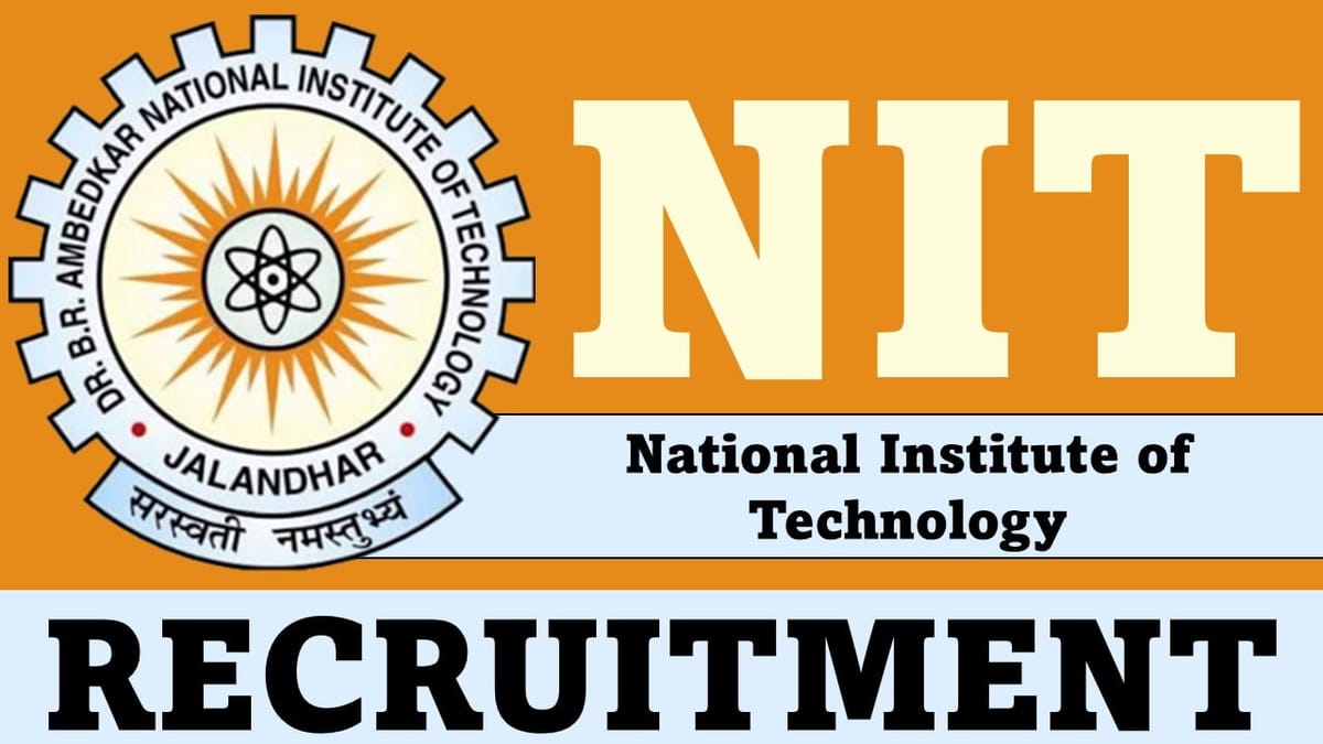 NIT Recruitment 2023 for 105 Vacancies: Check Posts, Eligibility, Pay Scale and Other Details