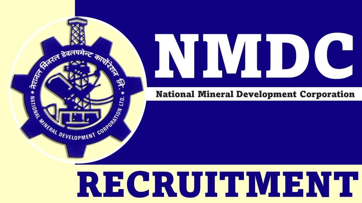 NMDC Recruitment 2023: Vacacnies 42, Check Posts, Age Limit, Qualification and How to Apply