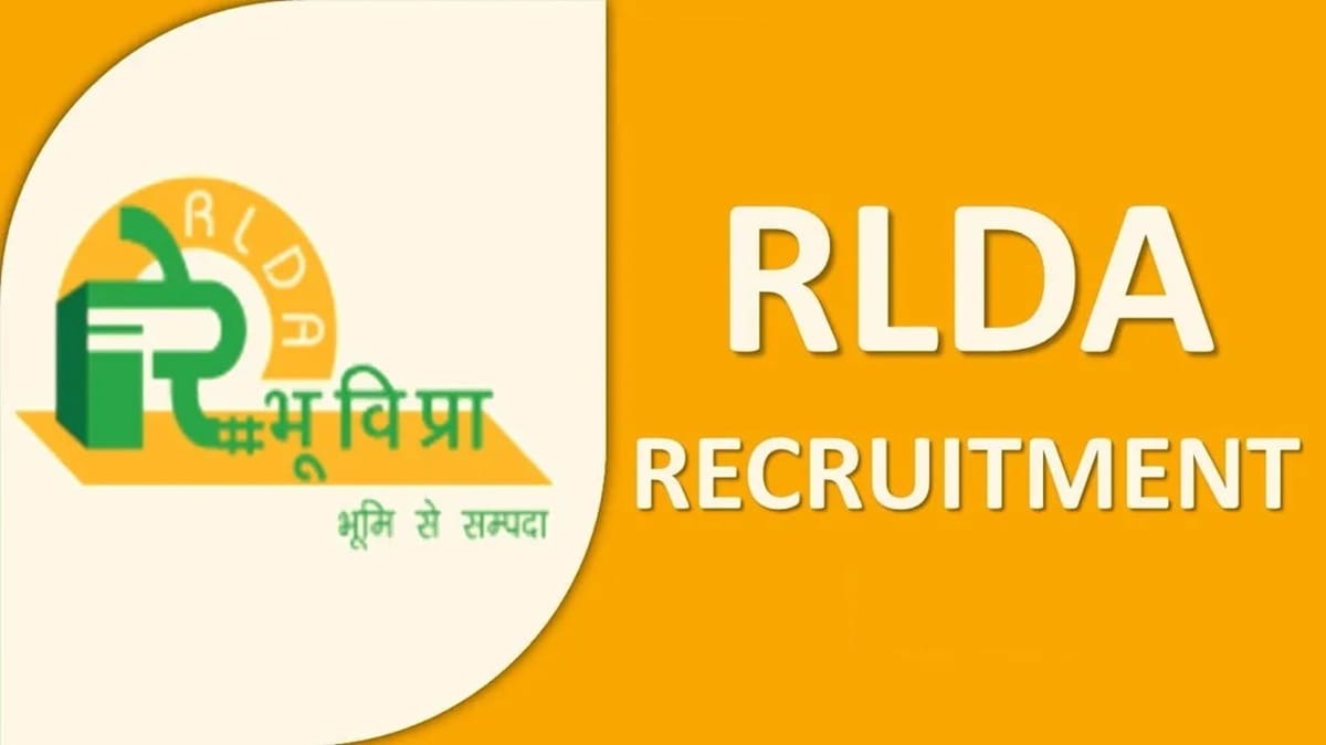 RLDA Recruitment 2022: Check Post, Salary, How to Apply, and Other Details