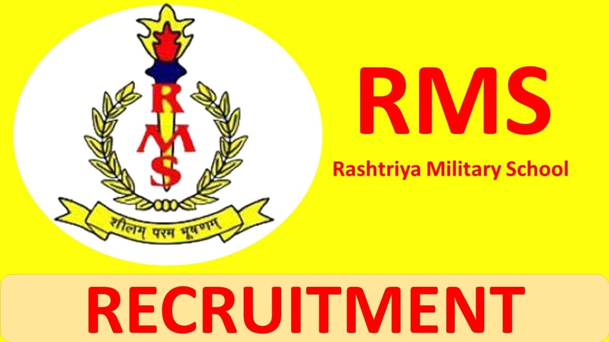 RMS Recruitment 2023: Check Posts, Qualification and How to Apply