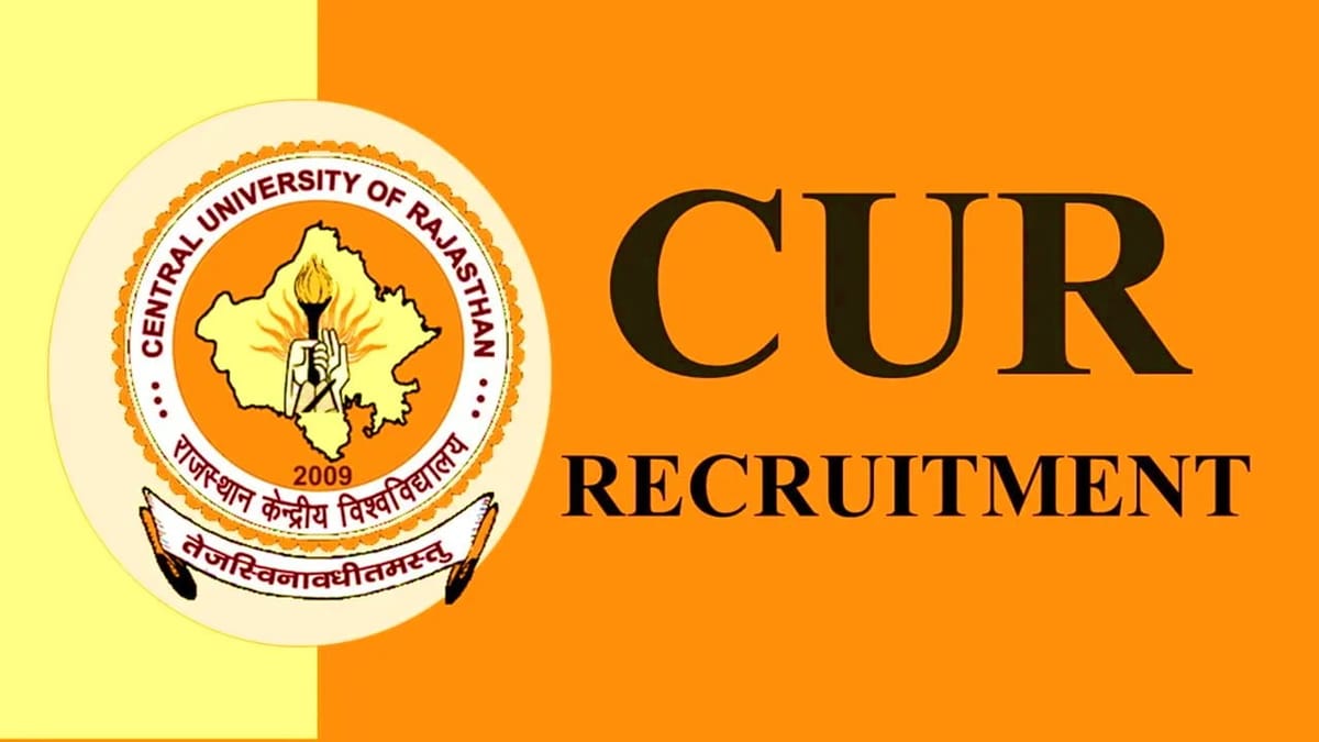Central University of Rajasthan Recruitment 2023: Check Post, Eligibility and Other Details