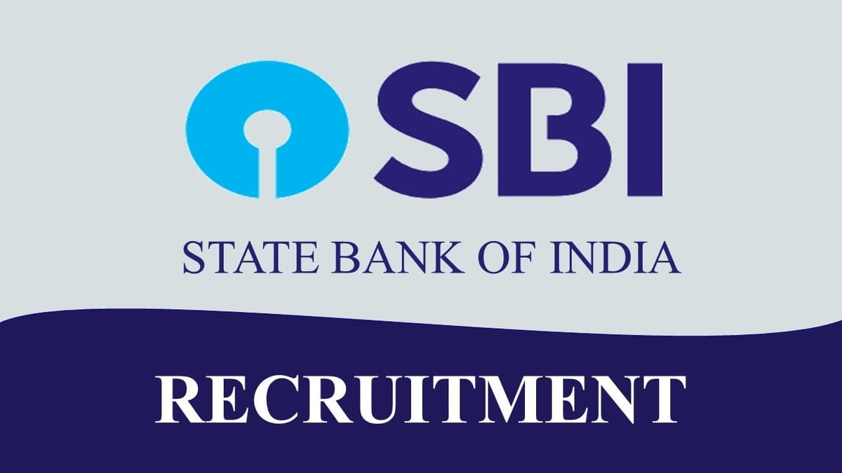 SBI Recruitment 2023: Last Date Extended, Check Posts, Qualification, and How to Apply