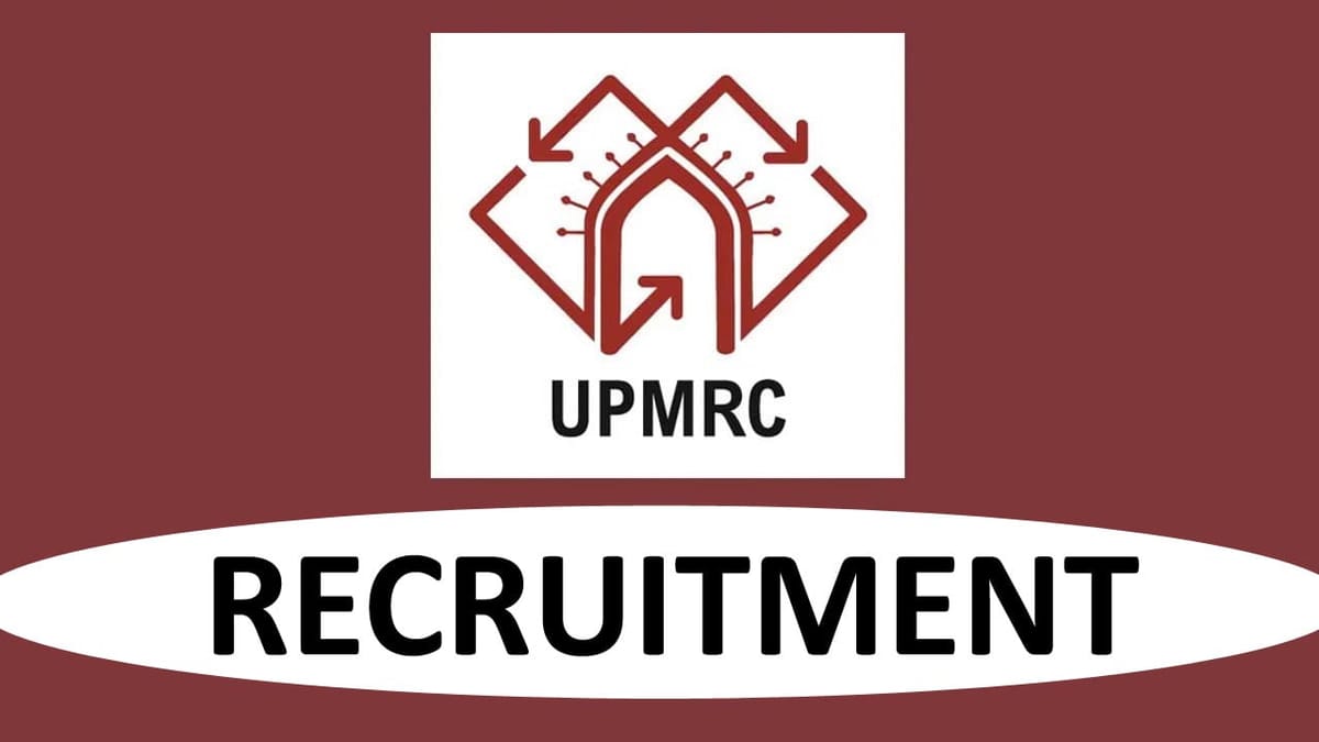 Uttar Pradesh Metro Rail Recruitment 2023: Check Post, Qualifications, Other Details