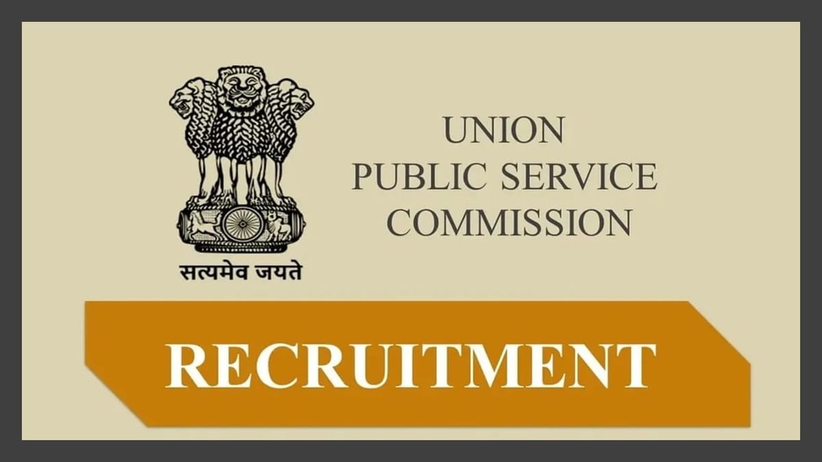 UPSC Recruitment 2023: Monthly Salary Upto 208700, Check Post, Qualification and How to Apply