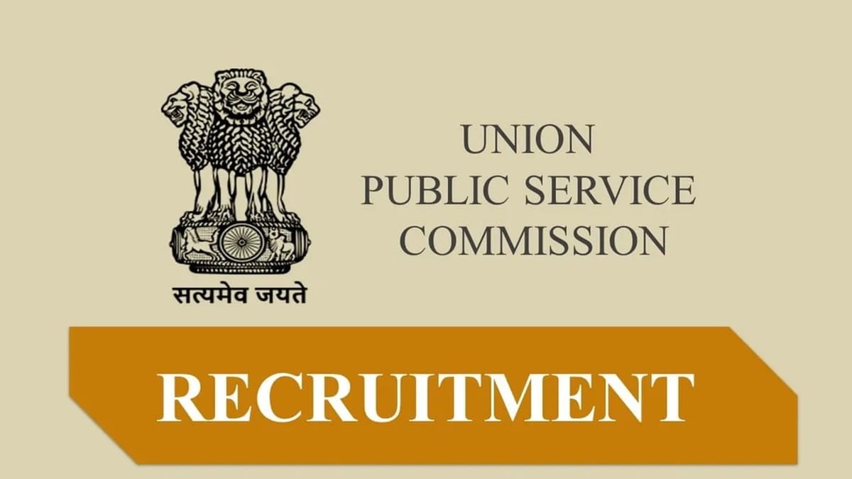 UPSC Recruitment 2023 for 27 Vacancies: Check Post, Eligibility and How to Apply