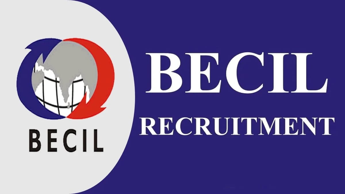 BECIL Recruitment 2023: Check Posts, Pay Scale, Qualification and Other Details