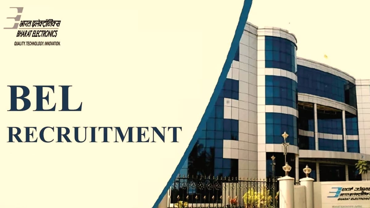 BEL Recruitment 2023 for 38 Vacancies: Check Posts, Qualification and How to Apply