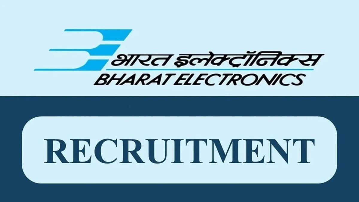 BEL Recruitment 2023: Vacancies 9, Monthly Salary up to 50000, Check Posts, Pay Scale, Qualification, How to Apply