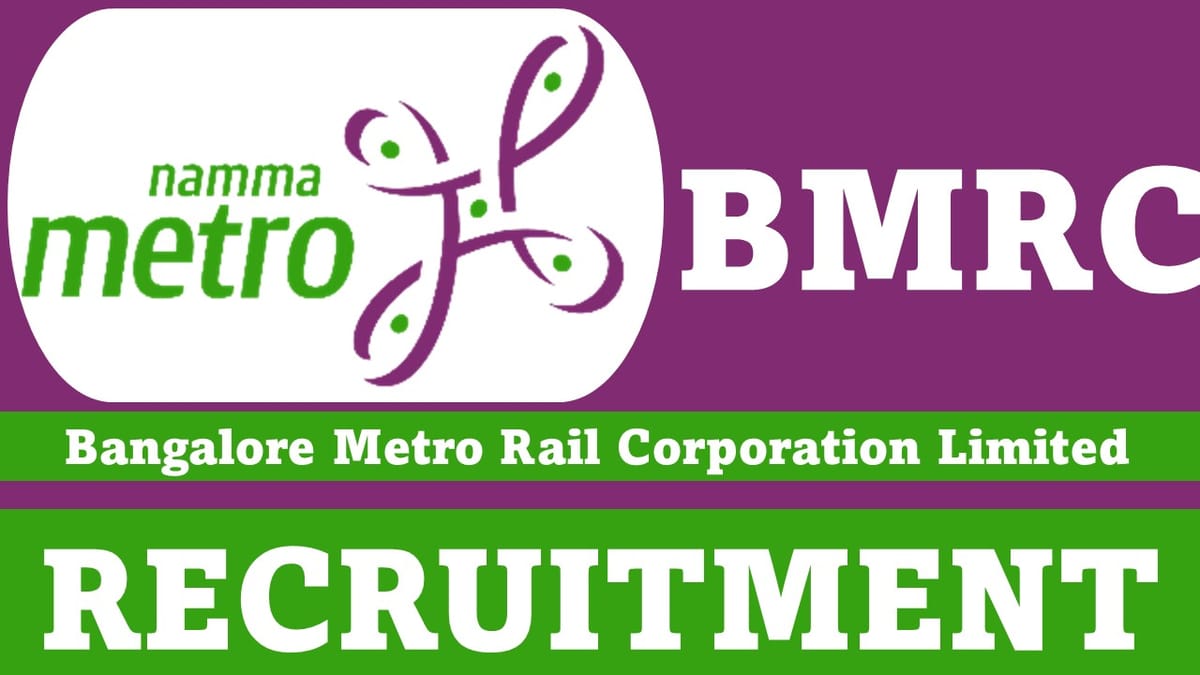 BMRC Recruitment 2023 for 68 Vacancies: Check Posts, Qualification and How to Apply
