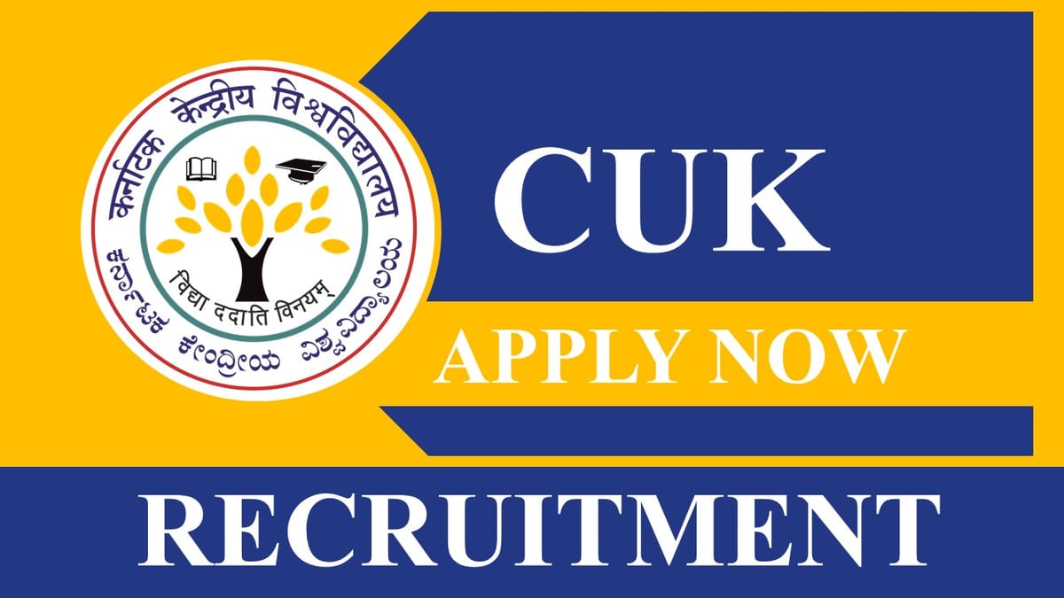 CUK Recruitment 2023: 50 Vacancies, Check Posts, Dates, Eligibility and Other Details