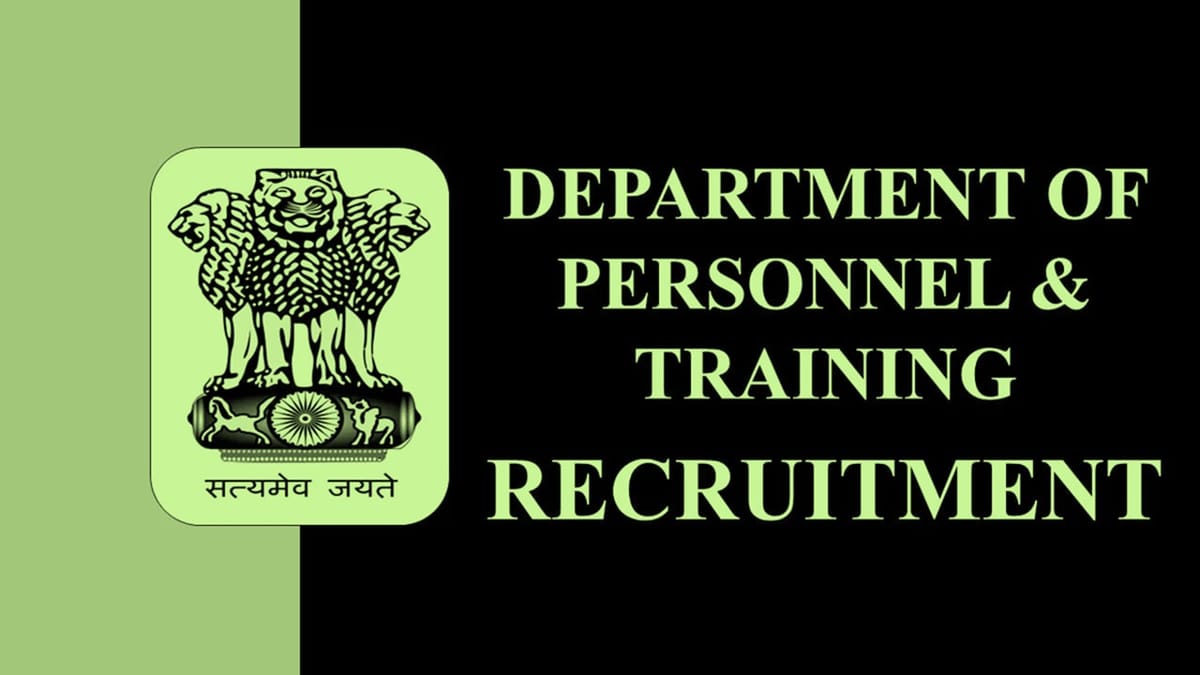DoPT Recruitment 2023: Check Post, Eligibility and How to Apply