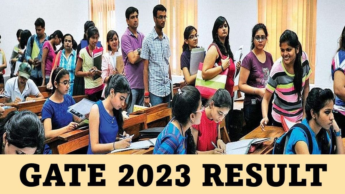 GATE 2023 Result Published Today on Official Website, Check GATE Marks and Scorecard
