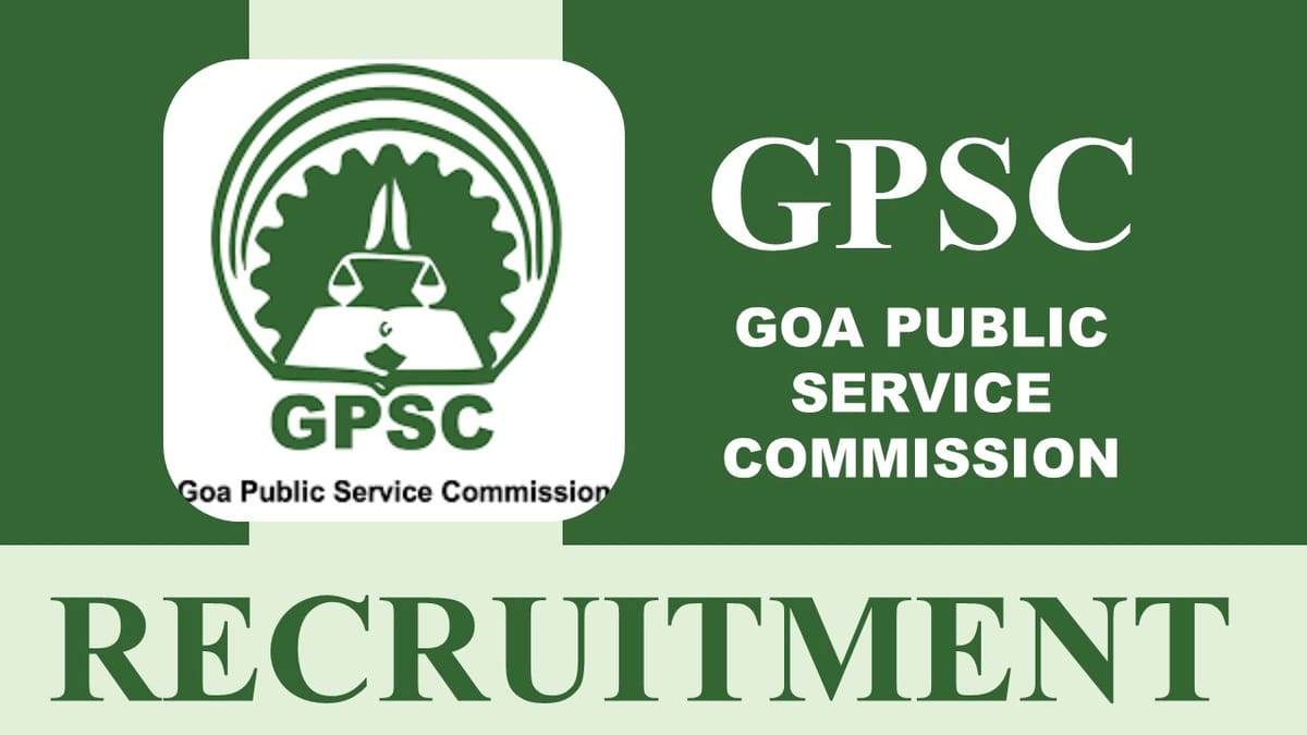 GPSC Recruitment 2023: Check Post, Eligibility, Age Limit and Other Details