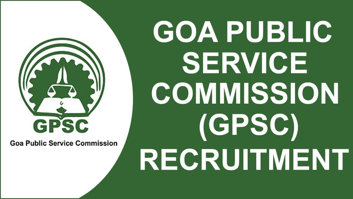 GPSC Recruitment 2023: Check Posts, Age, Qualification, Eligibility, and Other Details