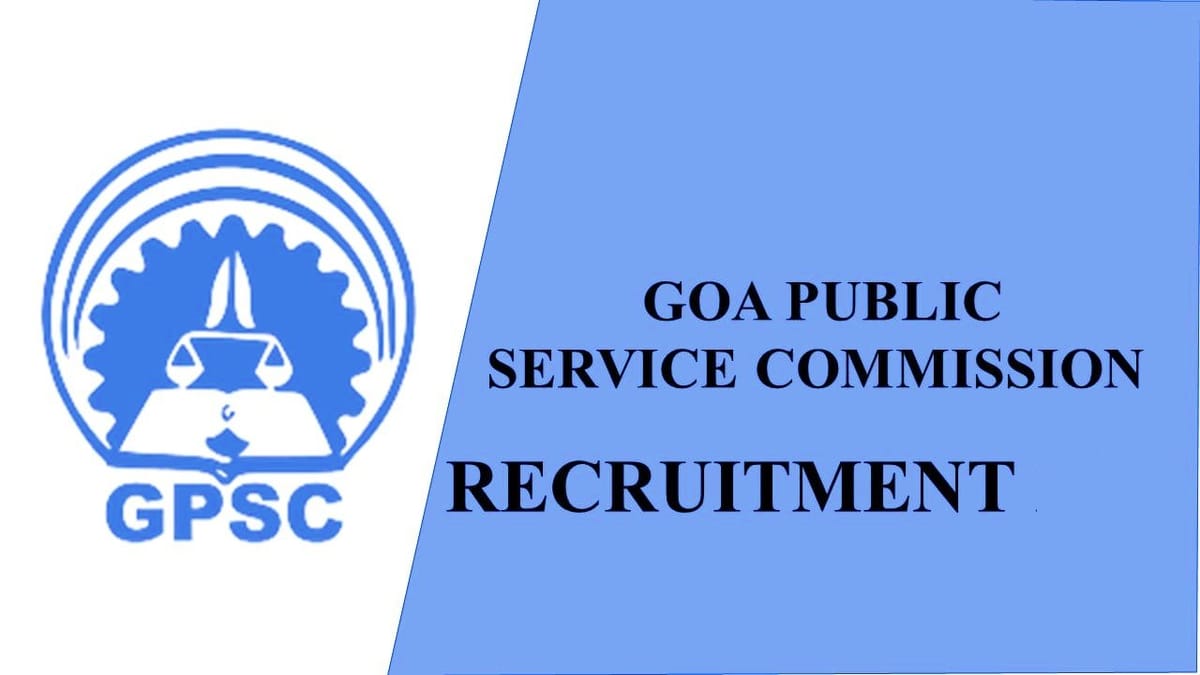 GPSC Recruitment 2023: Check Post, Qualification and How to Apply