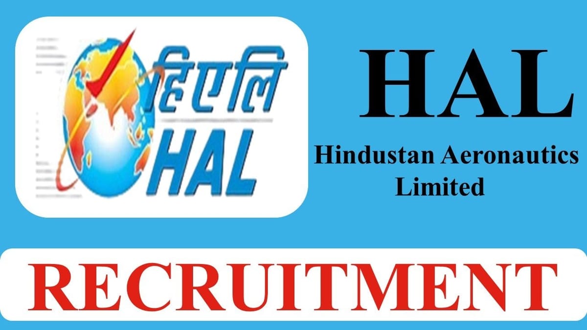 HAL Recruitment 2023: Check Posts, Age, Salary, Qualification and How to Apply