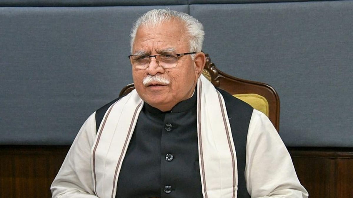Haryana CM launches financial aid scheme for people having annual income below Rs.1.80 Lakhs