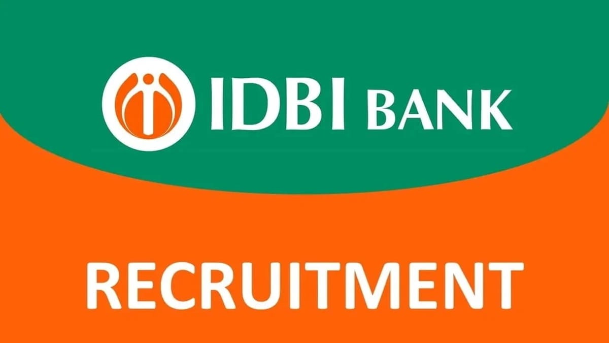 IDBI Bank Recruitment 2023 for 500+ Vacancies: Apply till March 12, Check Post, Eligibility, Other Imp Details