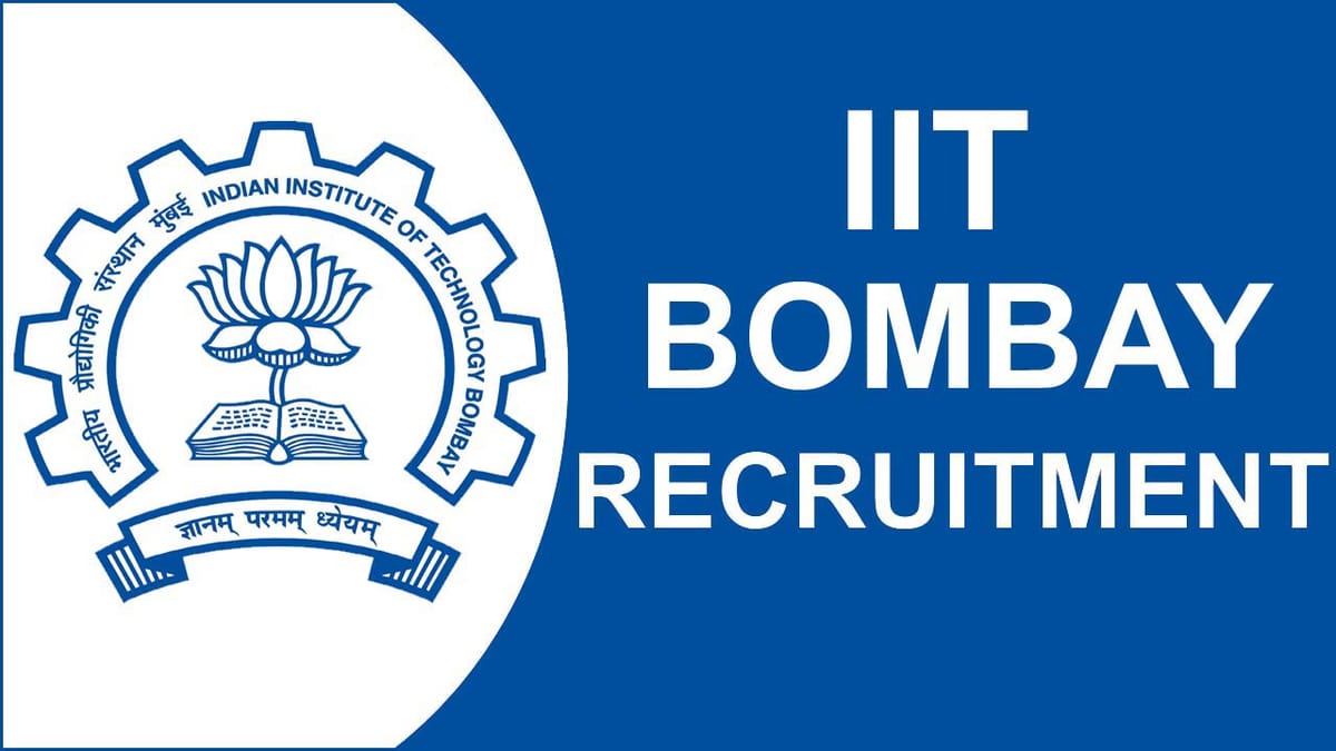 IIT Bombay Recruitment 2023 for Apprenticeship Trainee: Check Post, Eligibility, Salary and Other Details