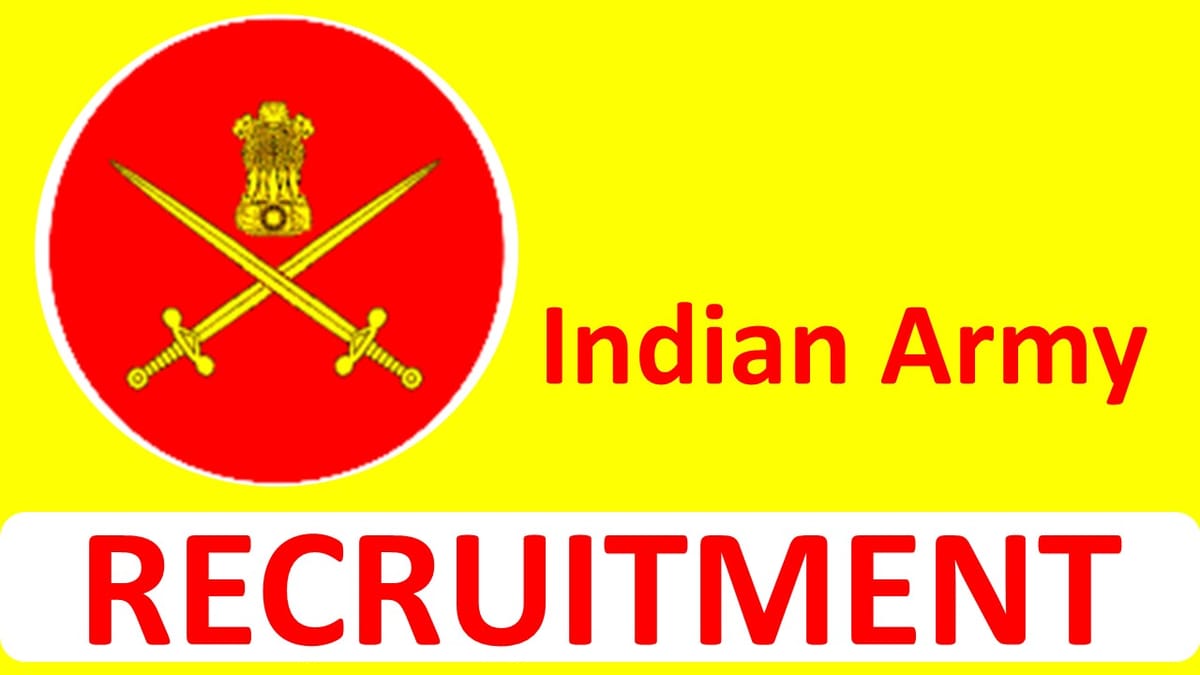 Indian Army Recruitment 2023: Monthly Salary Upto 81100, Check Posts, Qualification and Other Details