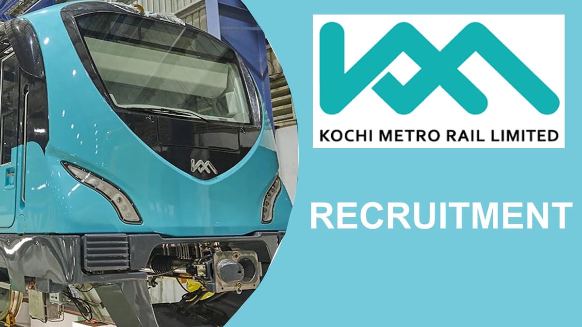 KMRL Recruitment 2023 for Consultant: Check Vacancies, Qualifications, Pay Scale, and Other Details