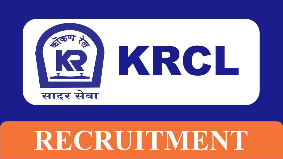 KRCL Recruitment 2023: Monthly Pay 200000, Check Post, Eligibility and How to Apply
