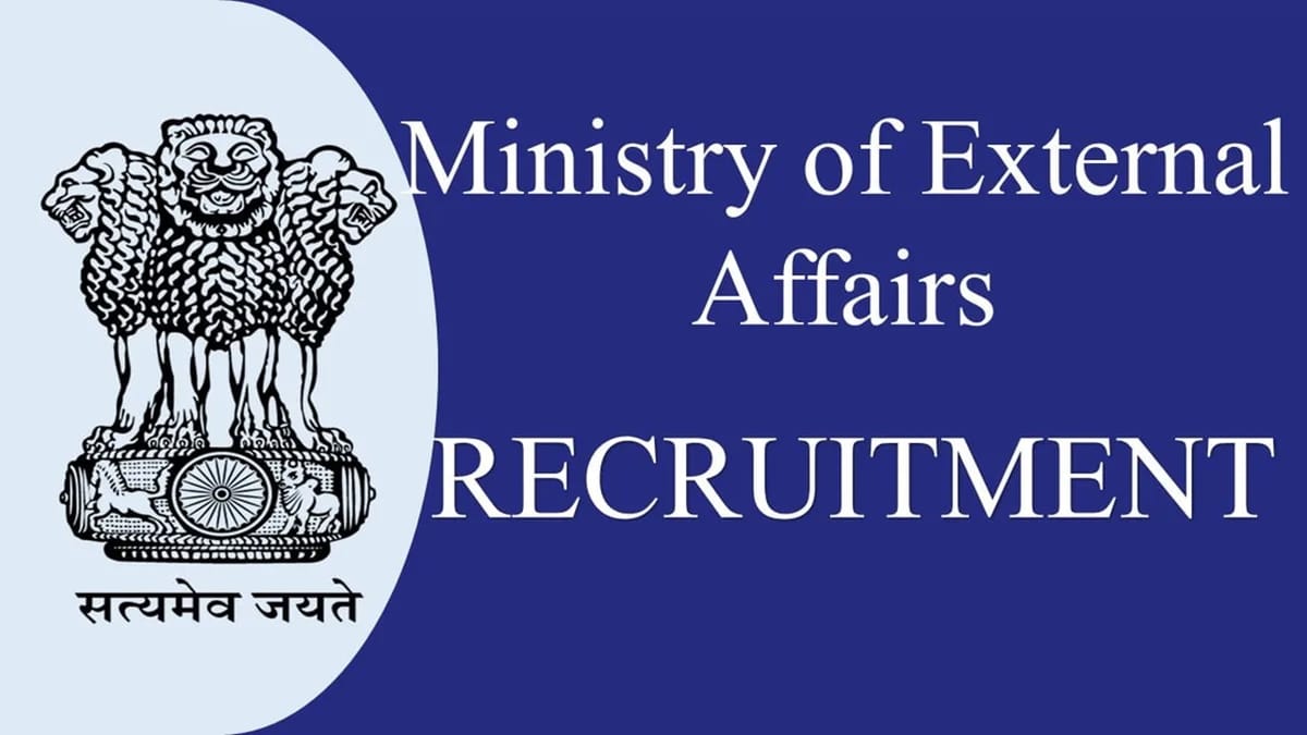 MEA Recruitment 2023: Check Posts, Eligibility and How to Apply