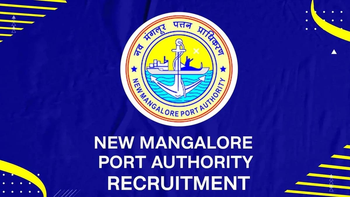 Mangalore Port Authority Recruitment 2023: Check Posts, Eligibility and How to Apply