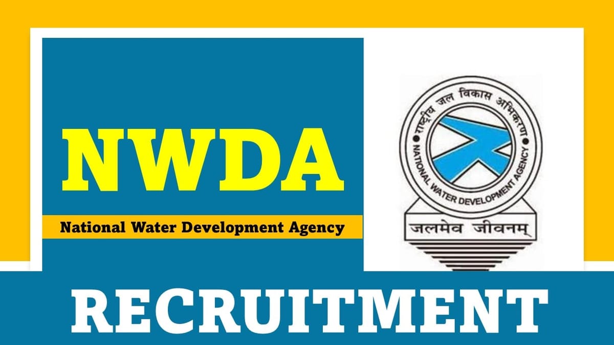 NWDA Recruitment 2023: Monthly Salary up to 114200, Vacancies 14, Check Posts, Qualification, How to Apply