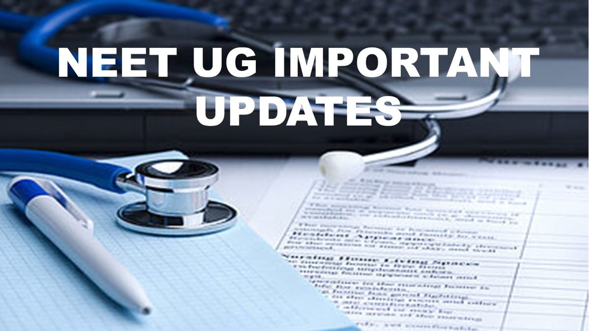 NEET UG 2023 Examination: Check Latest Notification Regarding SC/ST Certificate Cutoff Date