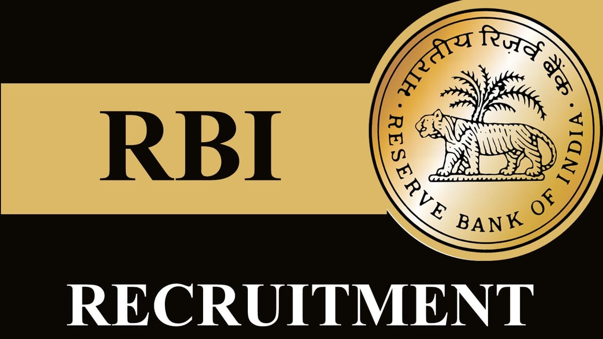 RBI Recruitment 2023: Check Post, Qualification, Pay Scale and Other Details