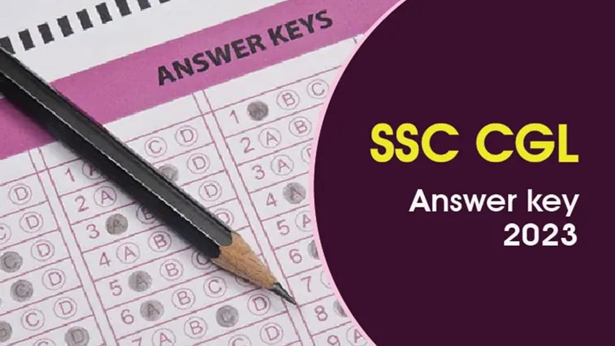 SSC CGL Tier-2 Answer key 2023 Released: Download SSC CGL Tier-2 Answer key 2023