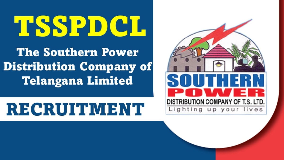 TSSPDCL Recruitment 2023 for 48 Vacancies: Check Posts, Age, Qualification and How to Apply