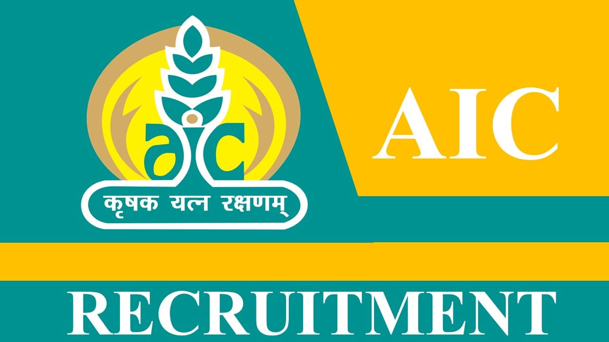 AIC Recruitment 2023: Monthly Salary up to 60000, Check Posts, Age, Qualification and How to Apply