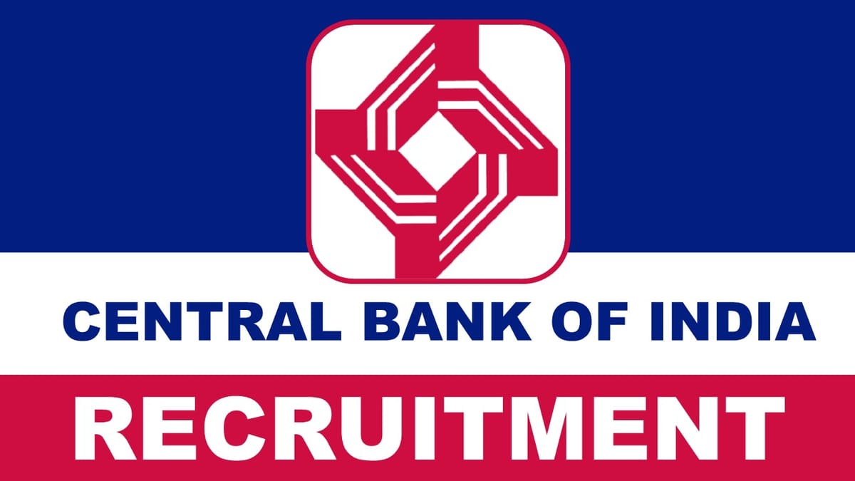 Central Bank of India Recruitment 2023 for BC Supervisor: Check Vacancies, Age, Qualification, How to Apply