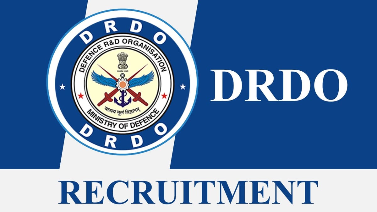 DRDO INMAS Recruitment 2023: Check Posts, Qualifications and How to Apply