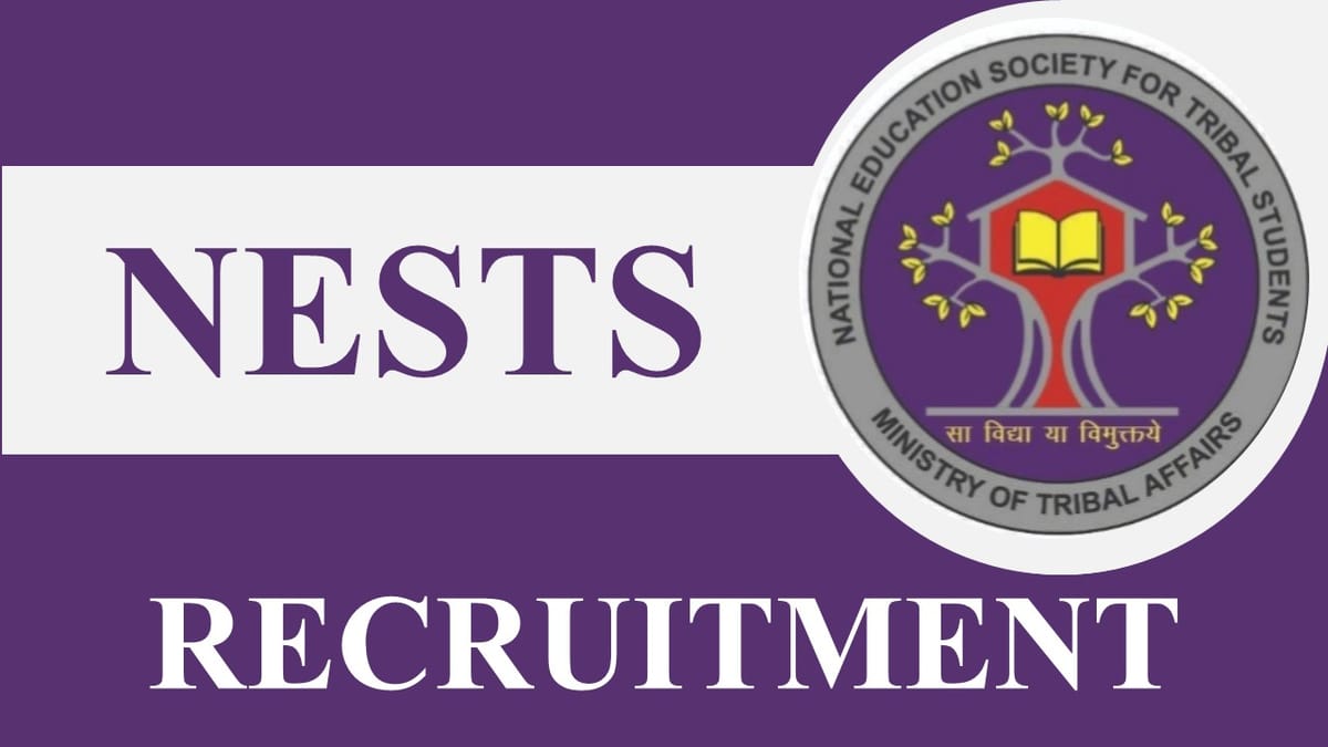 NESTS Recruitment 2023: Monthly Salary up to 208700, Check Posts, Eligibility and How to Apply