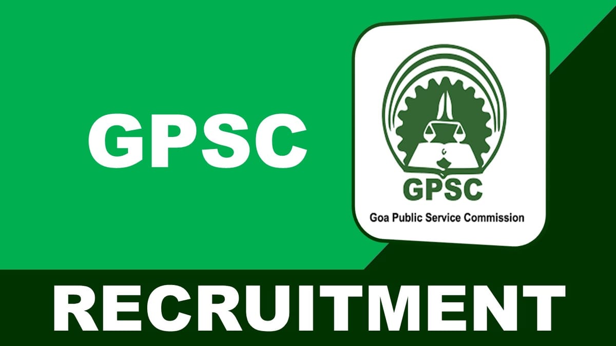 GPSC Recruitment 2023: 34 Vacancies, Check Posts, Age, Eligibility, Salary and Other Vital Details