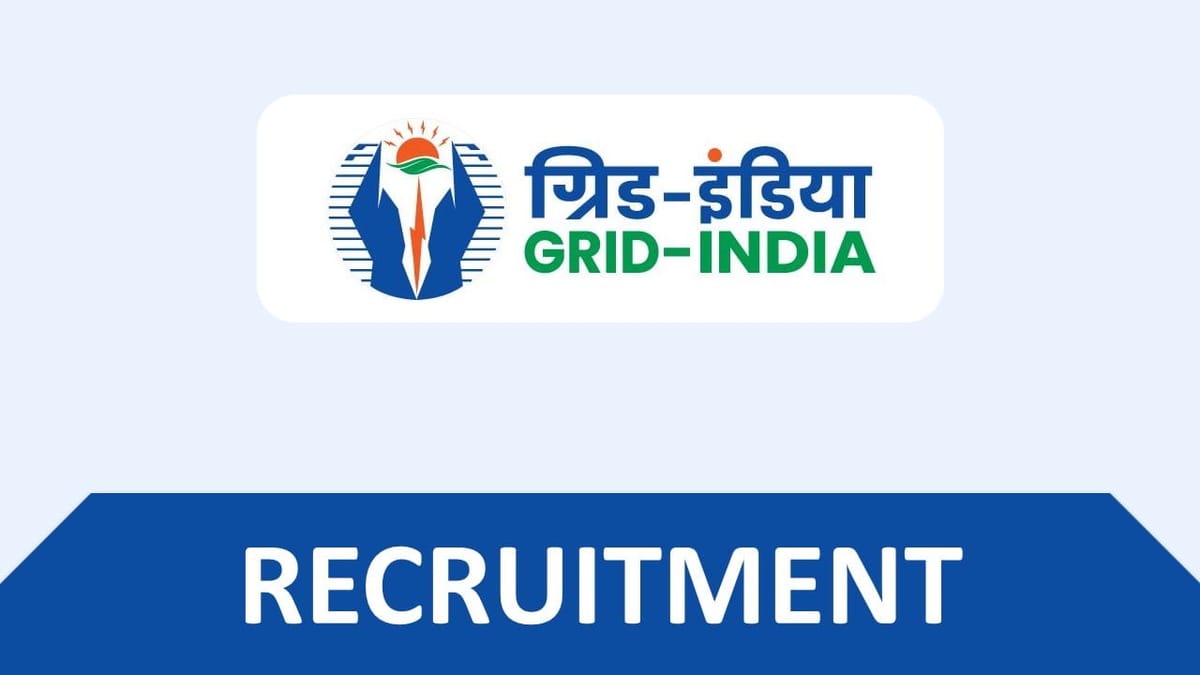 Grid India Recruitment 2023: Check Post, Qualicfication, Dates and Others Details