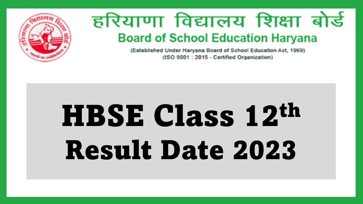 HBSE 12th Result 2023: Check Haryana Board Class 12th Result Date 2023, Previous Year Stats, Get Direct Link