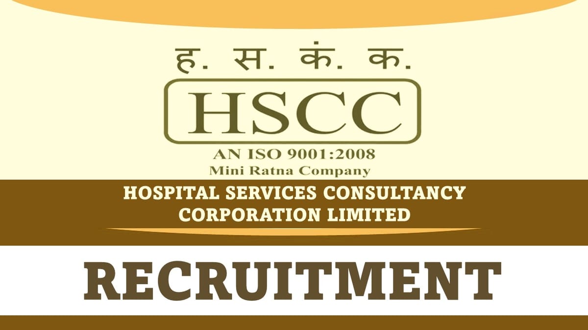 HSCC Recruitment 2023: Check Post, Eligibility, and Other Details