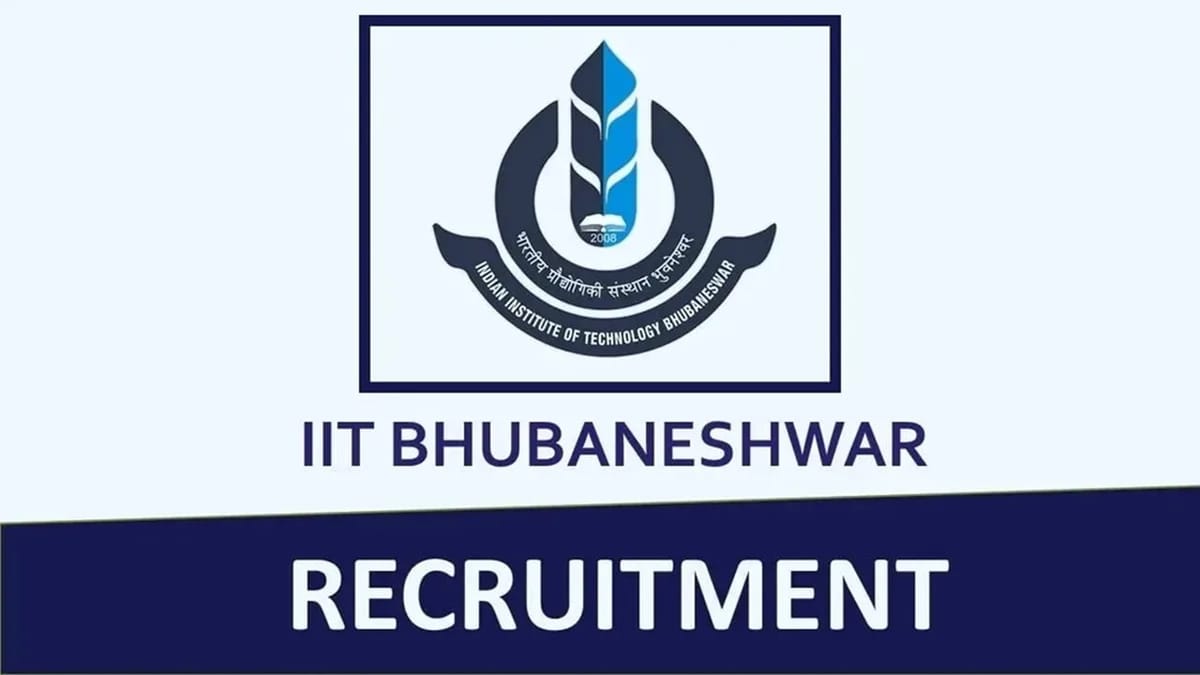 IIT Bhubaneswar Recruitment 2023: Check Post, Eligibility, and Other Details