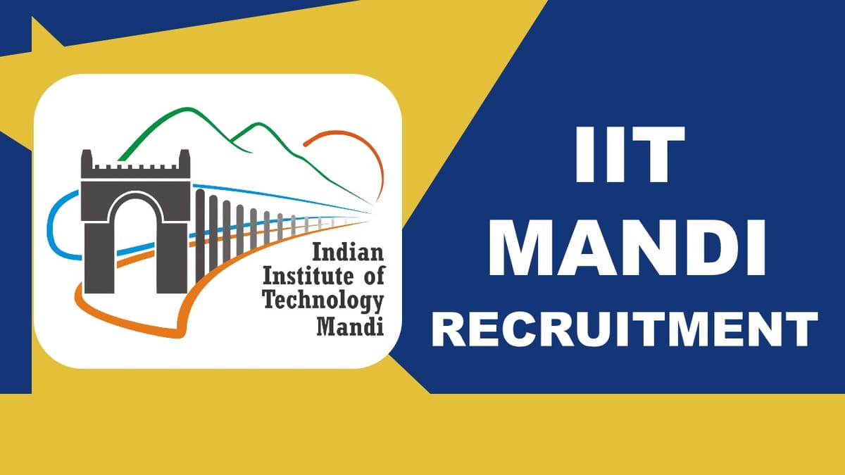 IIT Recruitment 2023: Check Post, Qualification and How to Apply